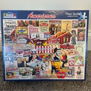 White Mountain Puzzles - 1000pc - Americana